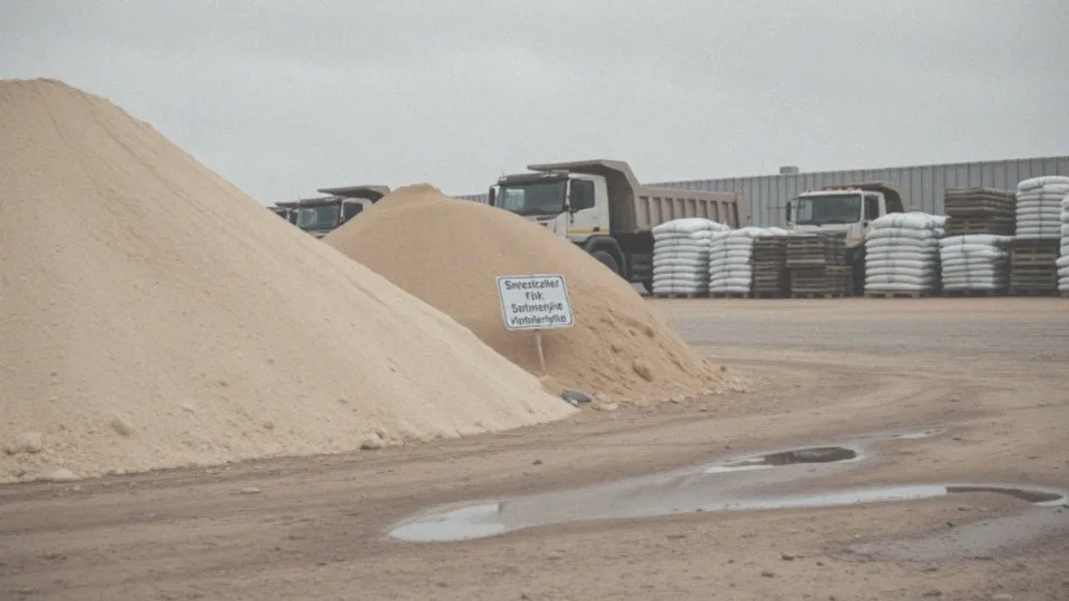 Jakie są różne rodzaje piasku i ich ceny?