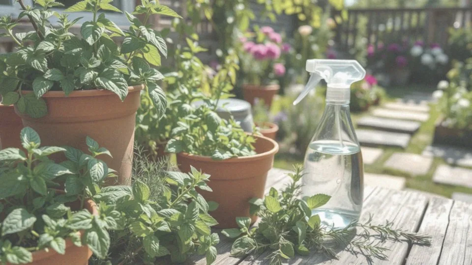 Co odstrasza latające mrówki w ogrodzie?