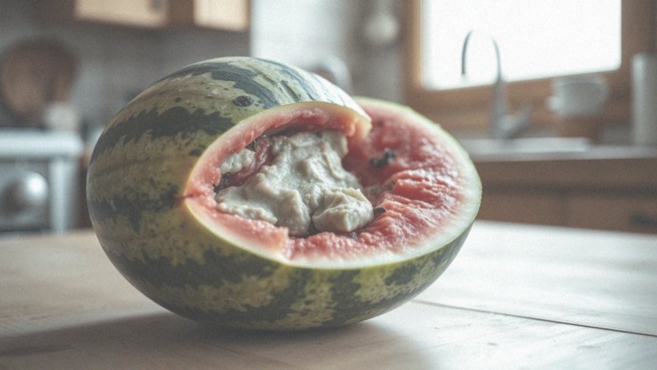 Jakie są objawy zgniłego melona?