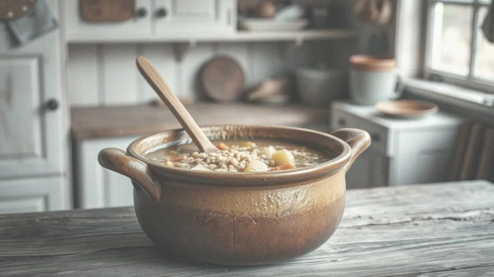 Jak przygotować krupnik z kaszą jęczmienną i ziemniakami?