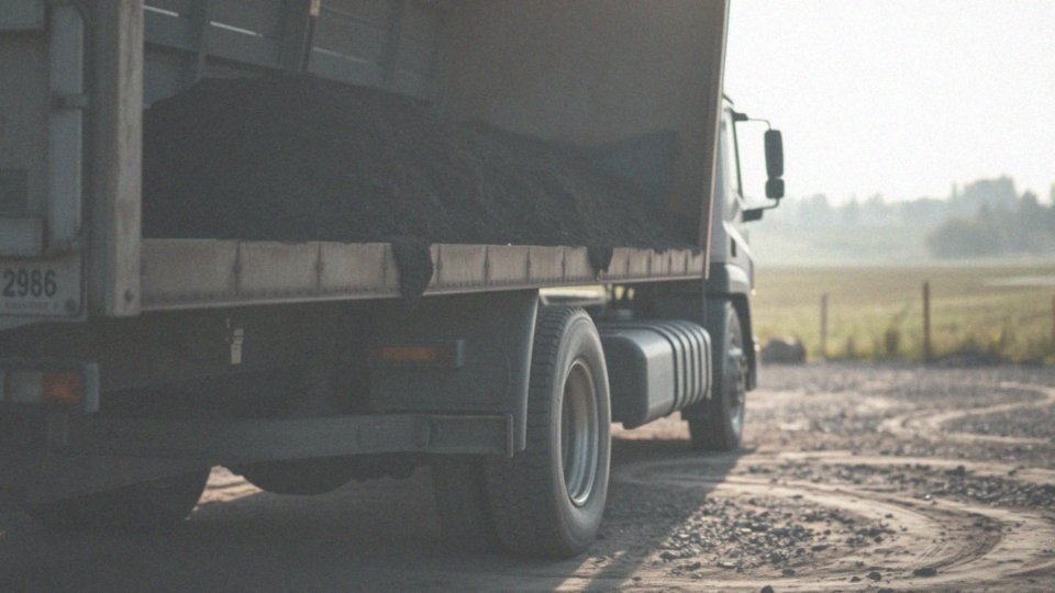 Dlaczego cena transportu może wzrosnąć przy zamówieniu mniejszej ilości ziemi?