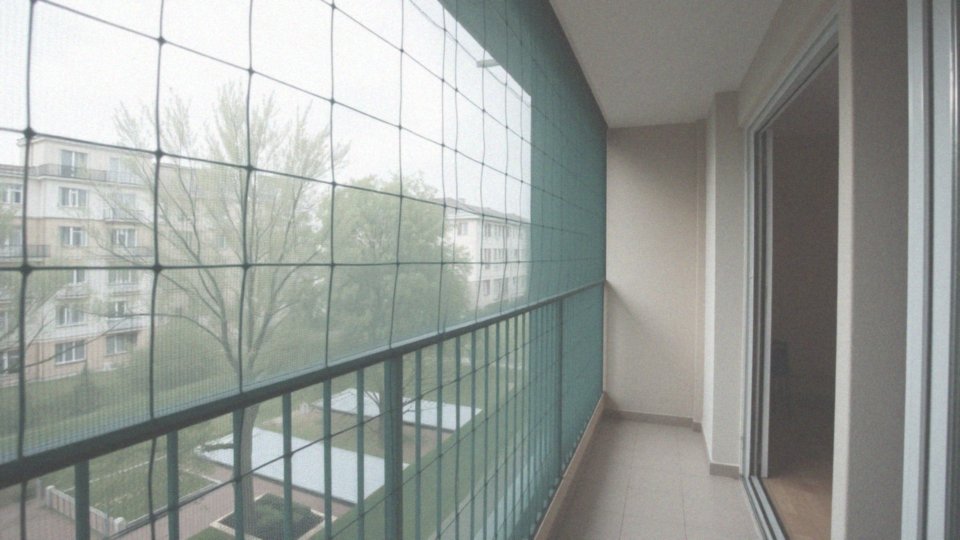 Jakie siatki poleca się do ochrony balkonów przed ptakami?