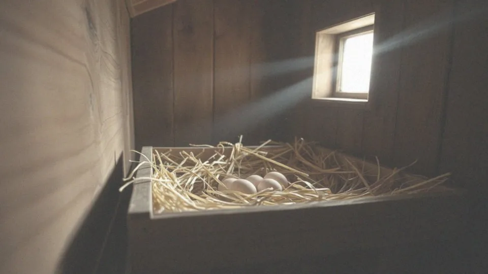 Jakie powinny być warunki w gnieździe dla kur?