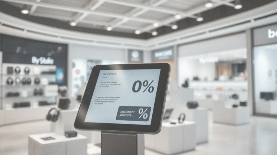 Co to są raty 0% oferowane przez outlet?