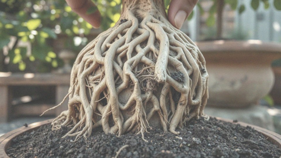 Jak sprawdzić zdrowie korzeni drzewka bonsai?