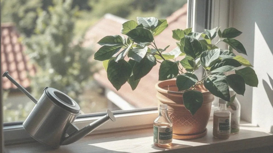 Jakie są wymagania względem podlewania i nawożenia fikusa benjamina?