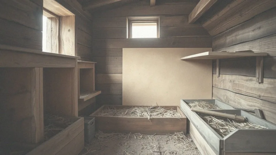 Jakie materiały są używane do budowy gniazd dla kur?