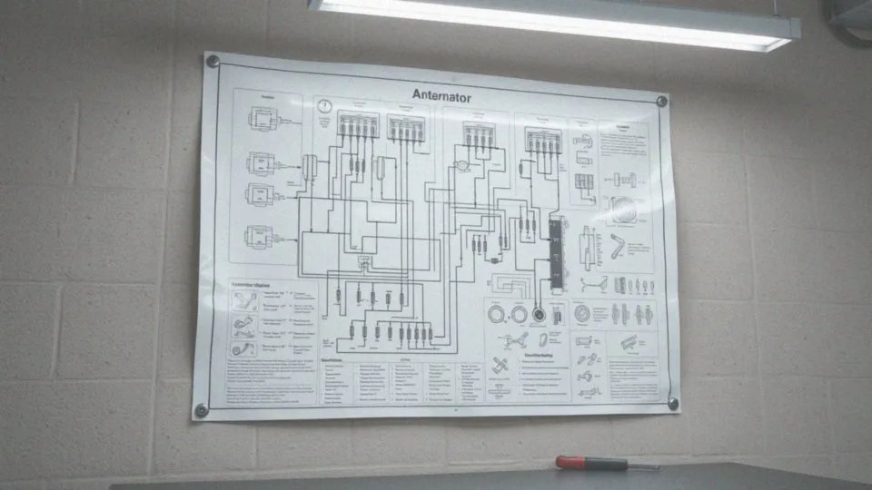 Co to jest schemat alternatora?
