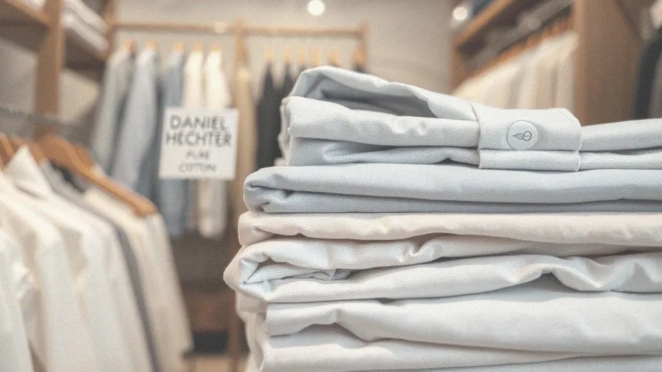 Jakie materiały są używane do produkcji koszul Daniel Hechter?