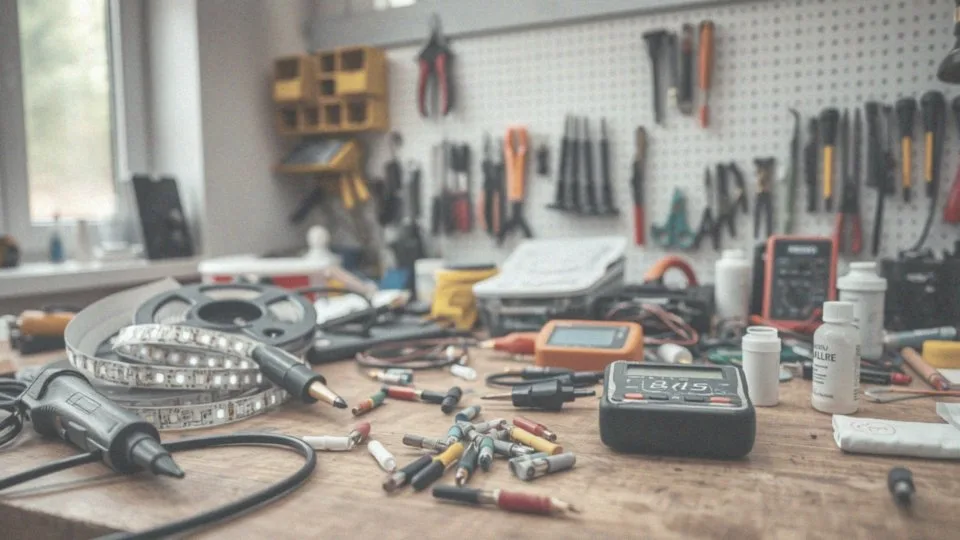 Jakie narzędzia są potrzebne do łączenia taśm LED szeregowo?