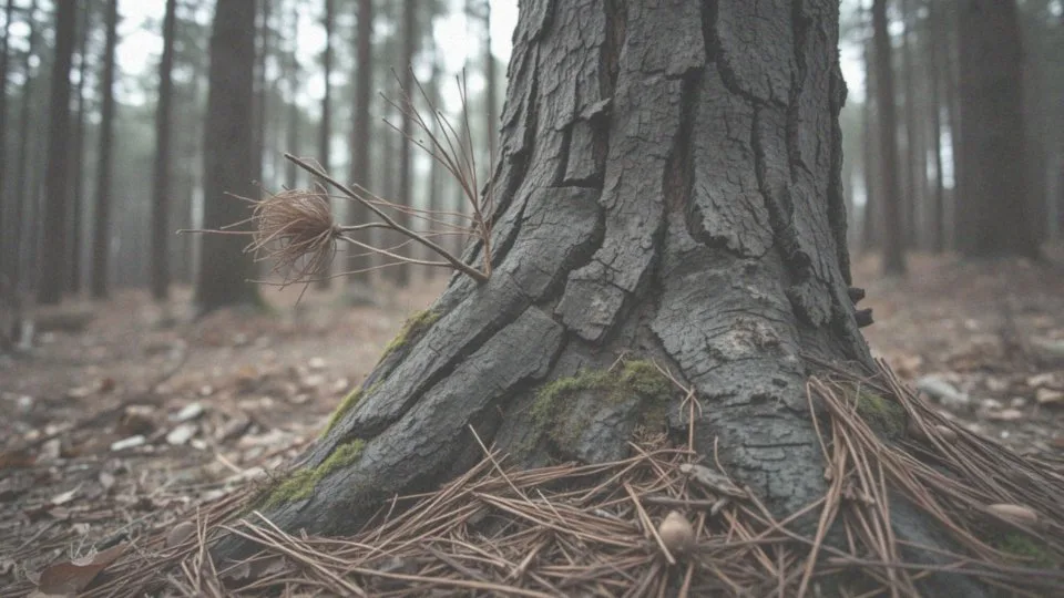 Jakie objawy wskazują na uschnięte drzewko?