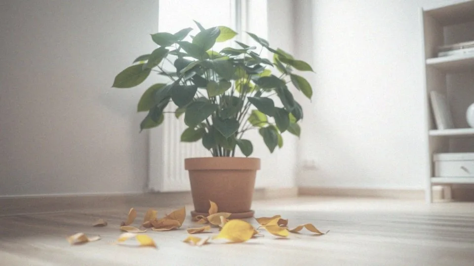 Jak się zmiana lokalizacji wpływa na liście fikusa?