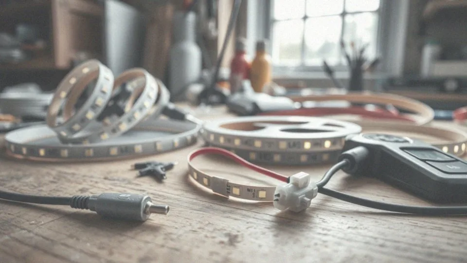 Jak łączyć taśmy LED szeregowo?