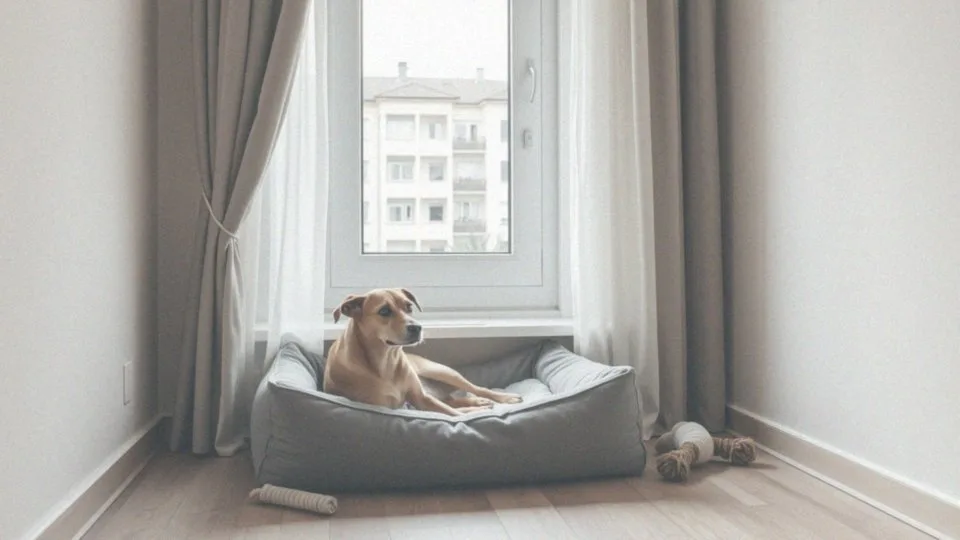 Co to jest lęk separacyjny u psów Boo?