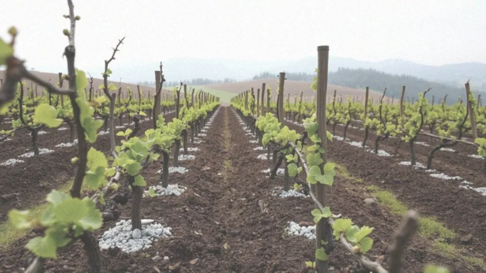 Kiedy najlepiej nawozić winogrona popiołem?