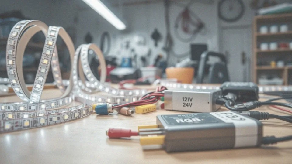 Jakie są podstawowe wymagania do łączenia taśm LED RGB?