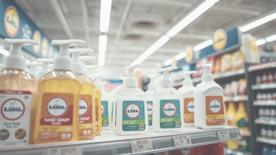 Jakie są dostępne opakowania mydła w piance w Lidl?