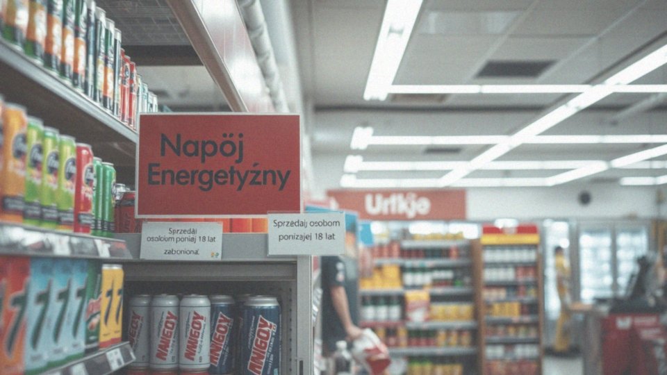 Jakie są ograniczenia w sprzedaży napojów energetycznych osobom niepełnoletnim?