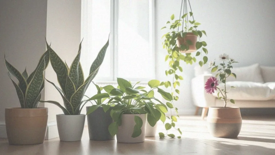 Jakie gatunki roślin doniczkowych oczyszczają powietrze w salonie?
