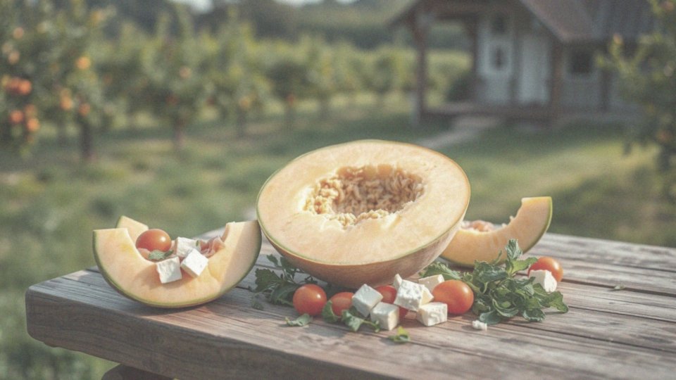 Jak melon komponuje się z innymi składnikami?