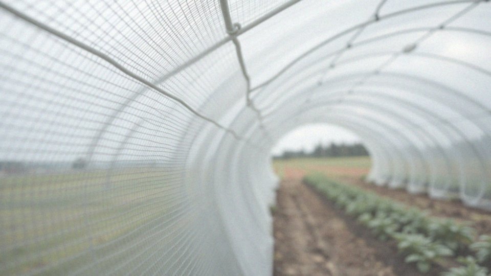 W jaki sposób siatka na tunel foliowy zapewnia przepływ powietrza?