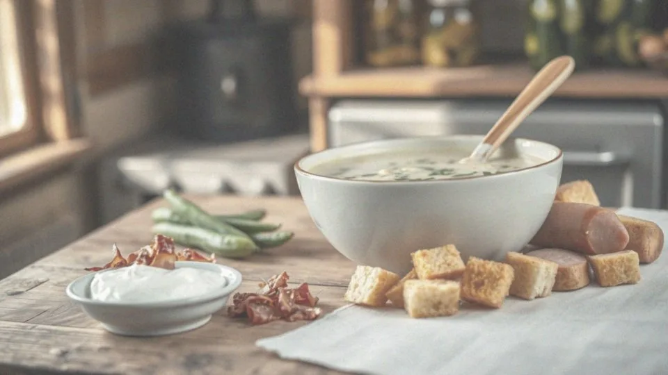 Jakie dodatki mogą zwiększyć kaloryczność zupy ogórkowej?