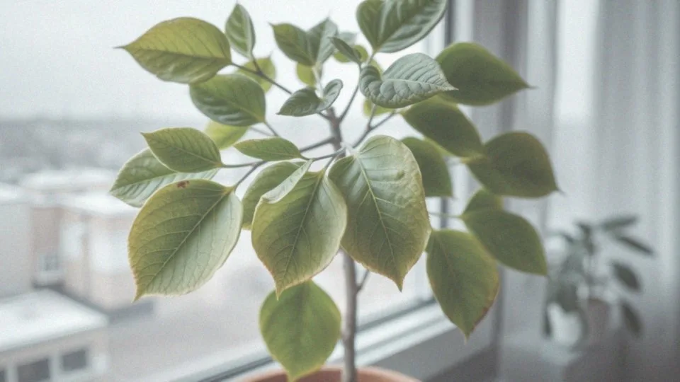 Jakie są oznaki stresu u fikusa benjamina w zimie?