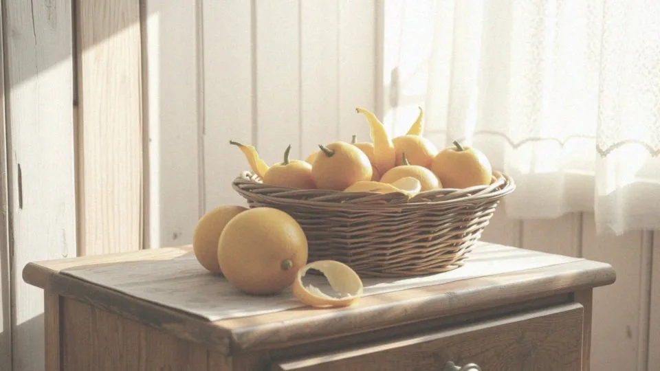W jaki sposób skórki z cytrusów poprawiają zapach mebli?