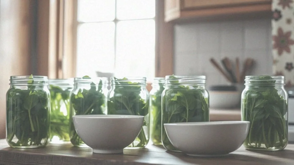 Jakie są zalety przechowywania szczawiu w słoikach?