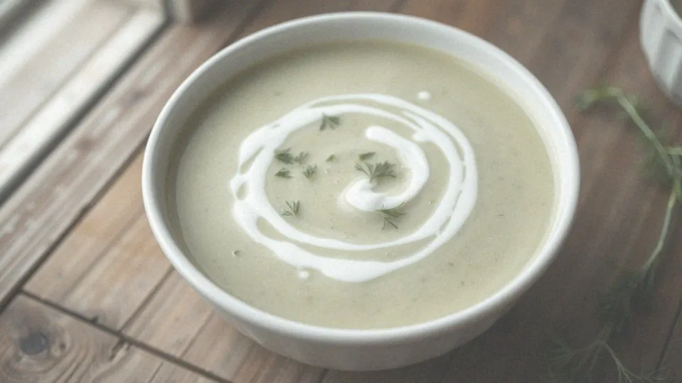 Jaką ilość kalorii zawiera śmietana w zupie ogórkowej?