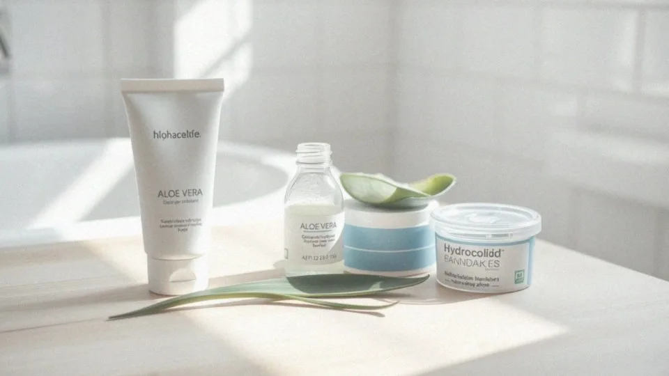 Jakie środki przyspieszają gojenie poparzonej skóry?