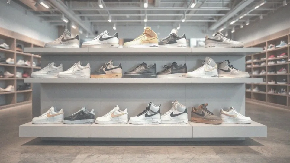 W jakich wariantach dostępne są modele Air Force 1?