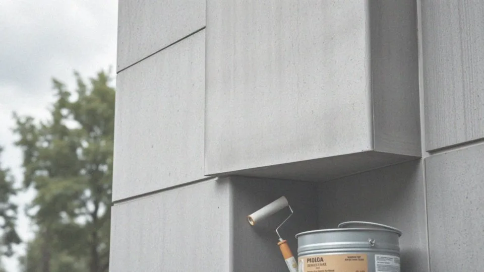 Czym pomalować beton architektoniczny? Przewodnik po farbach