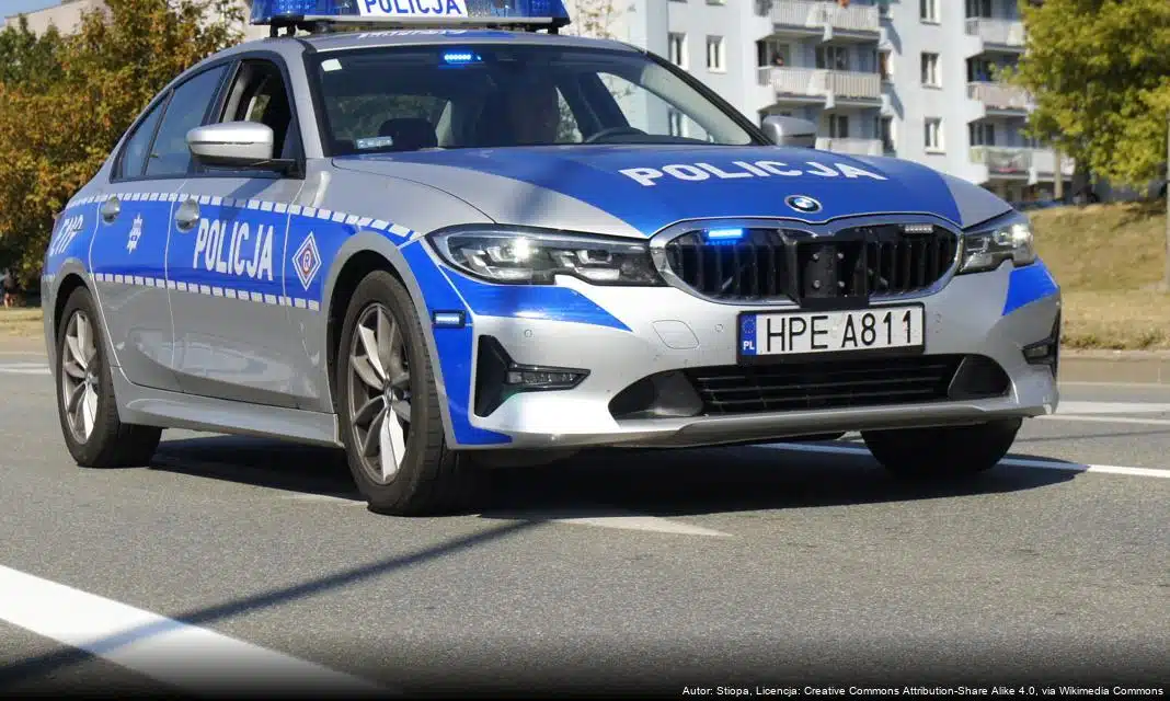 Suwałki: Policja przeprowadziła kontrolę trzeźwości kierowców w mroźny poranek