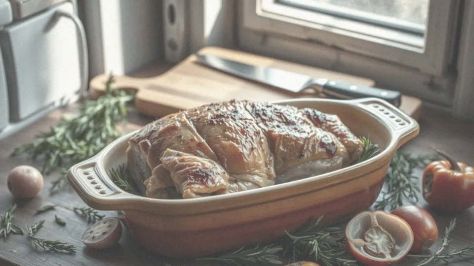 Schab pieczony w piekarniku w naczyniu – przepis i wskazówki