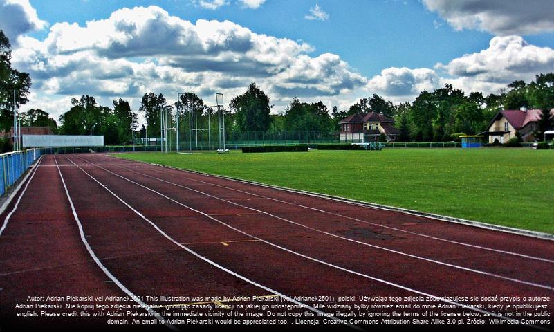 Stadion lekkoatletyczny w Suwałkach